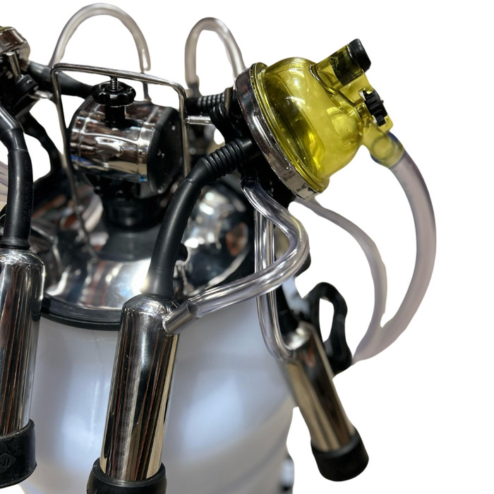 Ordenhadeira Inox Prime Balde ao Pé BV 600 litros - Motor 2 cv - até 5 conjuntos (86020)