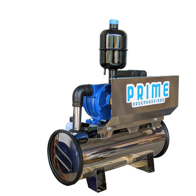 Ordenhadeira Inox Prime Balde ao Pé BV 600 litros - Motor 2 cv - até 5 conjuntos (86020)