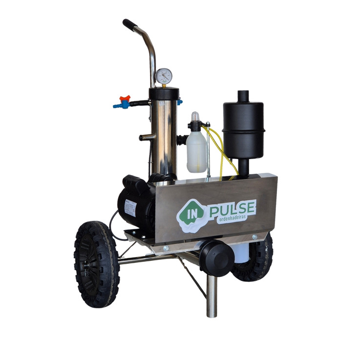 Ordenhadeira Móvel Inox In Pulse - BV 300 - Motor 1 cv - 1 a 2 conjuntos (1401024)