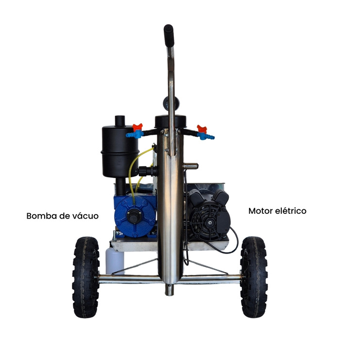 Ordenhadeira Móvel Inox In Pulse - BV 300 - Motor 1 cv - 1 a 2 conjuntos (1401024)