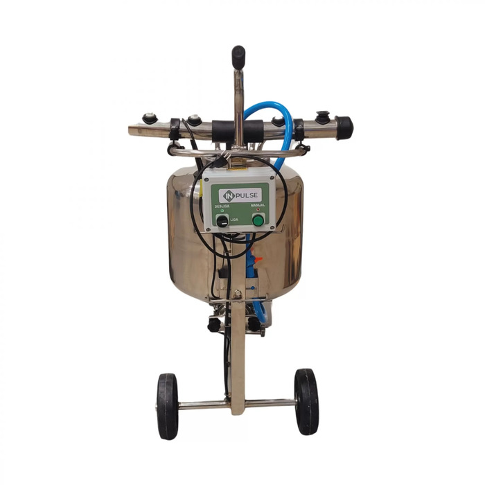 Transferidor De Leite Automático Inox 50 L Para 4 Conjuntos