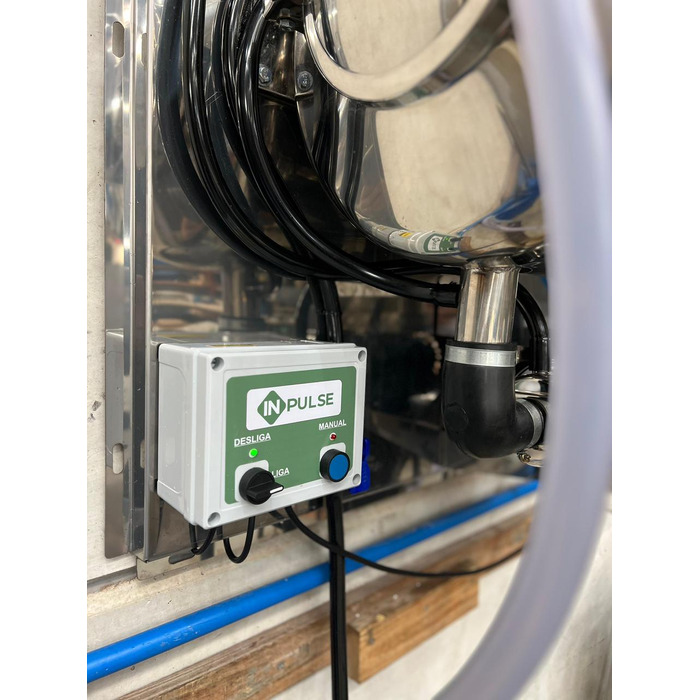 Unidade Final Inox 75 Litros Ordenhadeira Canalizada Inpulse