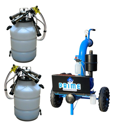 Ordenhadeira Móvel Prime - Bv 300 e Motor 1 CV - até 2 conjuntos (140102)