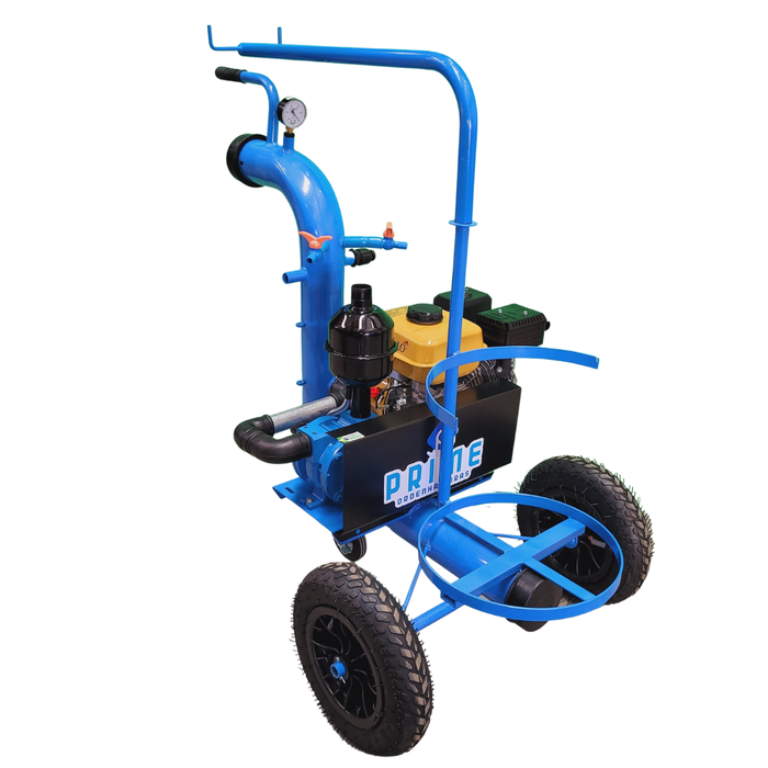 Ordenhadeira Móvel Prime com sup. de conjunto - Motor a gasolina