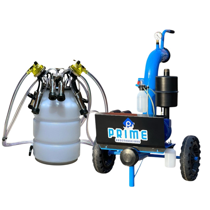 Ordenhadeira Móvel Prime - Bv 450 e Motor 2 CV - até 4 conjuntos (140105)