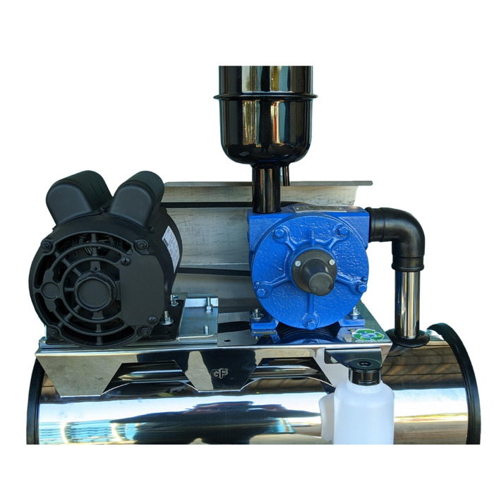 Ordenhadeira Inox Prime Balde ao Pé BV 300 litros - Motor 1 cv - De 1 a 2 conjuntos - 8300