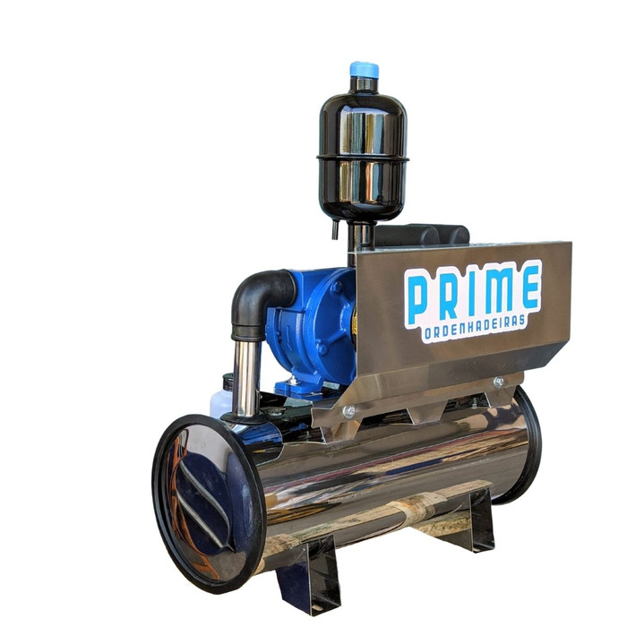 Ordenhadeira Inox Prime Balde ao Pé BV 300 litros - Motor 1 cv - De 1 a 2 conjuntos - 8300