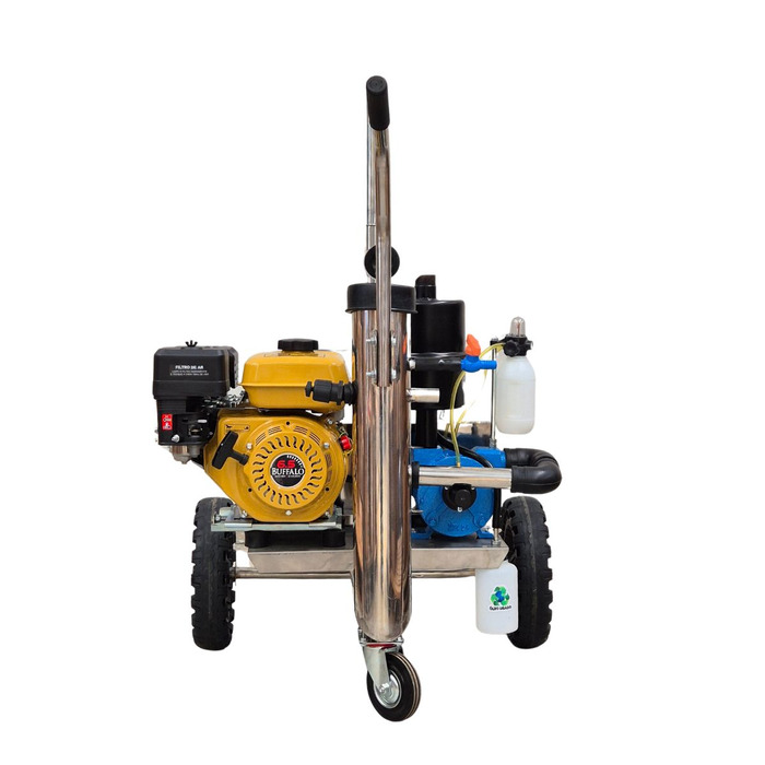 Ordenhadeira Móvel em inox com sup. de conjunto - Motor a gasolina (140112)