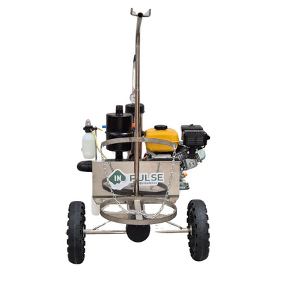 Ordenhadeira Móvel em inox com sup. de conjunto - Motor a gasolina (140112)