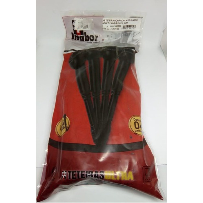 TETEIRA INSUFLADOR DE ORDENHA 2 ANÉIS 9,5 MM INABOR