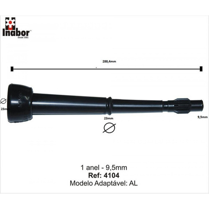 TETEIRA 1 ANEL 9,5MM INABOR ULTRA