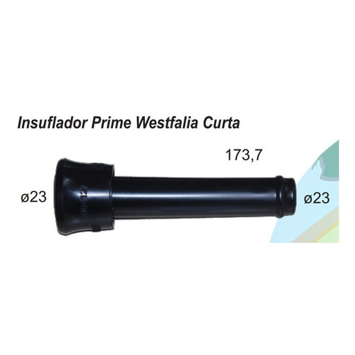 Teteira Insuflador Westfalia Curta