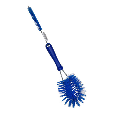 Escova Dupla Coletor e Mangueira Fina Ordenha Limpeza