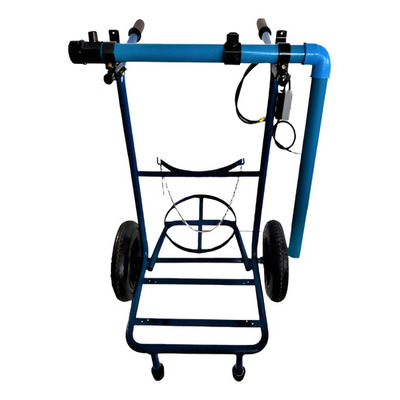 Carrinho Para Ordenhadeira Com 4 Entradas Para Conjuntos