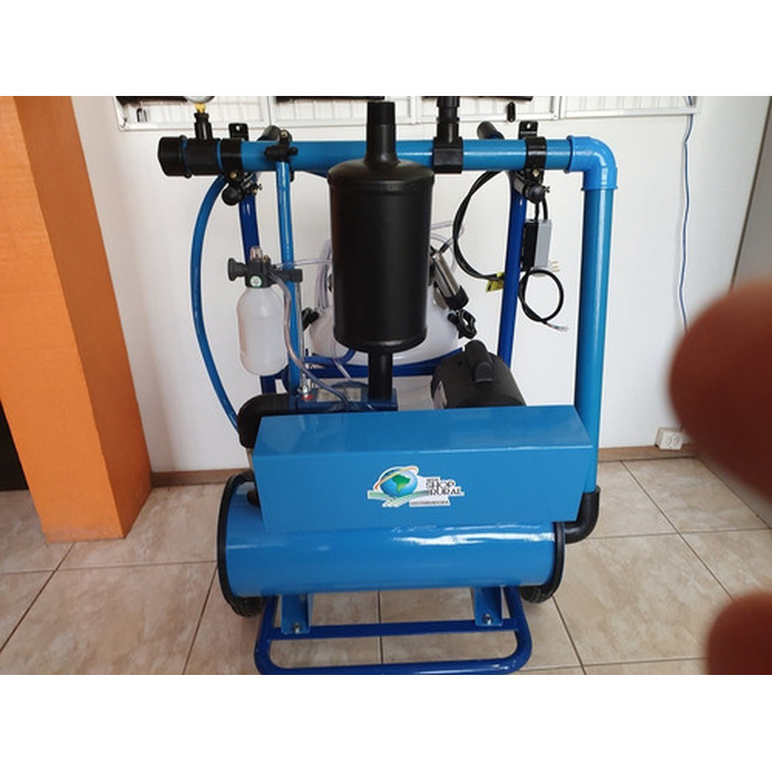 Carrinho Para Ordenhadeira Com 4 Entradas Para Conjuntos