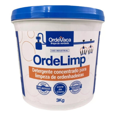Detergente Concentrado P/ Limpeza De Ordenhadeira Canalizada - Ordelimpa