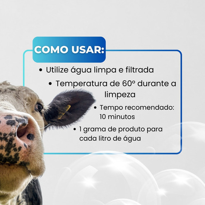 Detergente Para Limpeza De Ordenhadeiras E Transferidores - Ordebalde