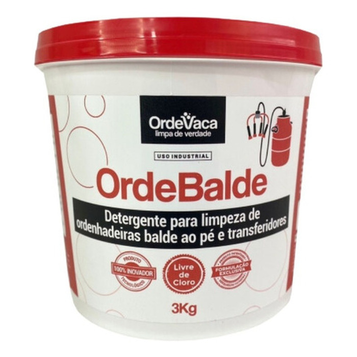 Detergente Para Limpeza De Ordenhadeiras E Transferidores - Ordebalde