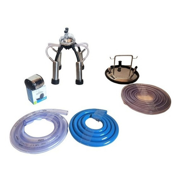 Conjunto De Ordenha Pulsador Na Linha Gmz 2 Aneis com Tarro