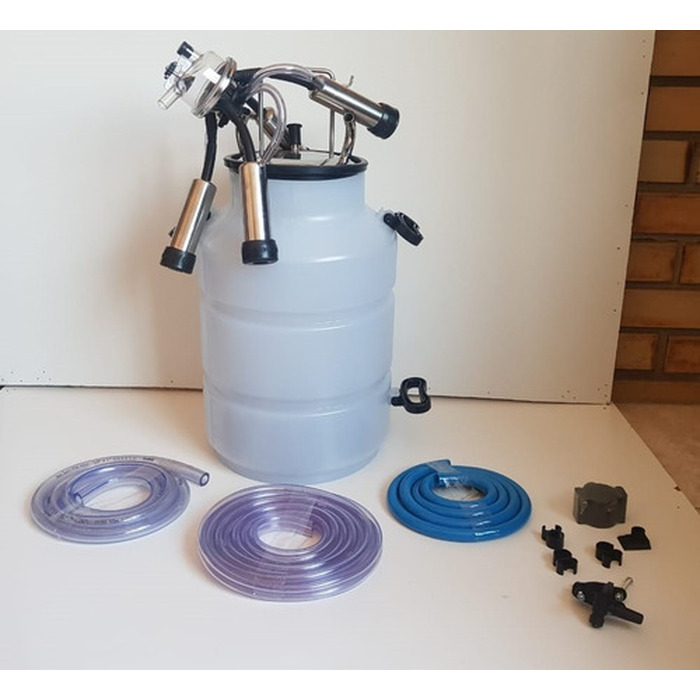 Conjunto De Ordenha Pulsador Na Linha Gmz 2 Aneis com Tarro