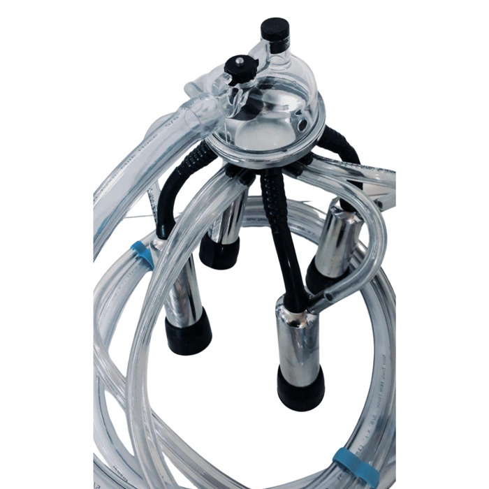 Conjunto De Ordenha Duplo Completo P/ 2 Vacas Ao Mesmo Tempo