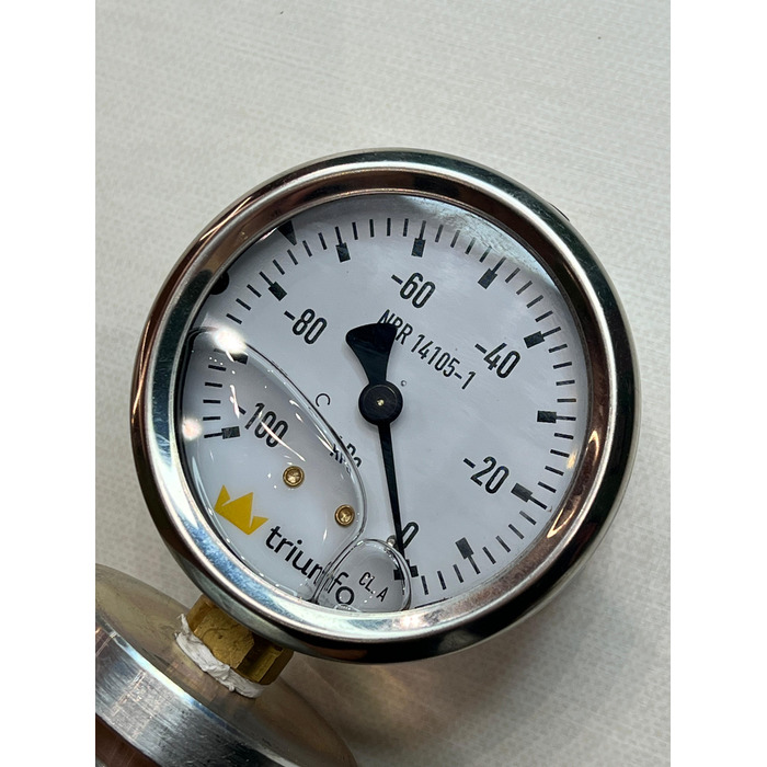 Medidor De Vácuo Na Ponta Da Teteira Para Ordenhadeira