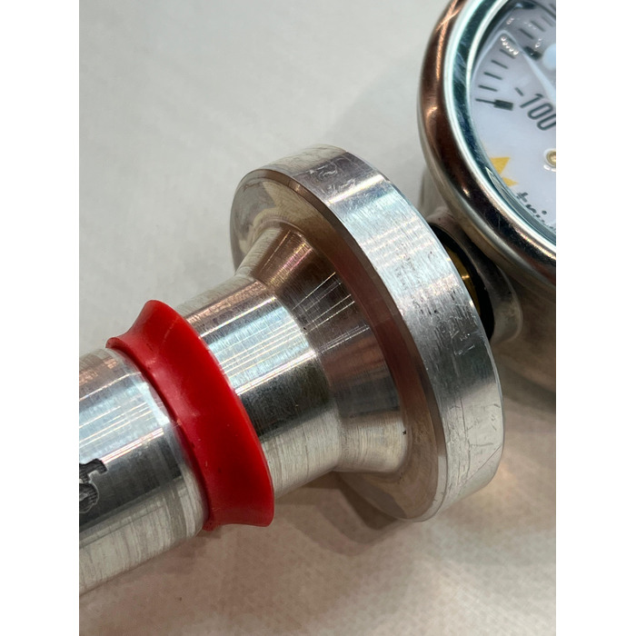 Medidor De Vácuo Na Ponta Da Teteira Para Ordenhadeira