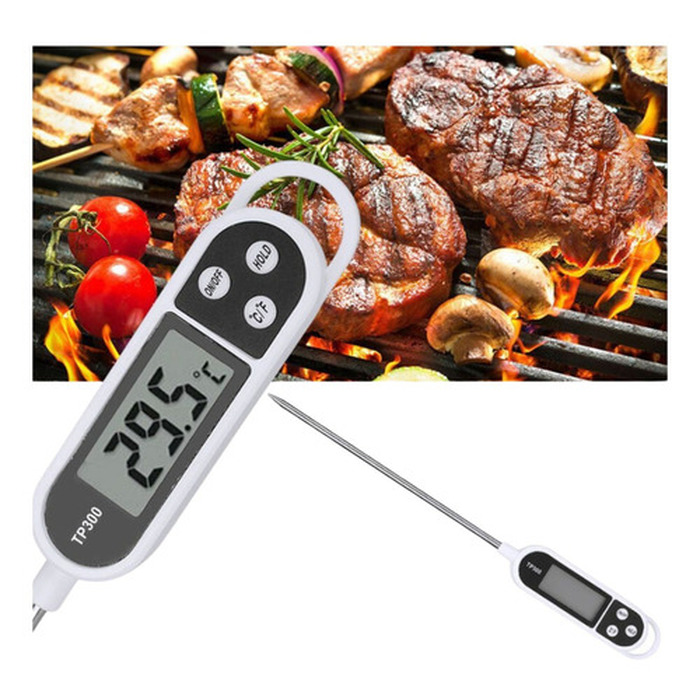 Termômetro Culinário Digital Modelo Espeto Até  300 °c