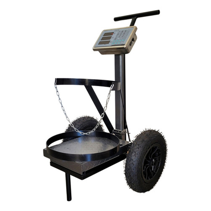 CARRINHO BALANÇA MEDIDOR DE LEITE