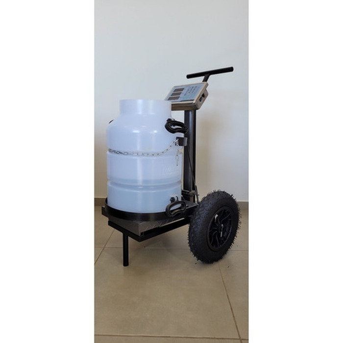 CARRINHO BALANÇA MEDIDOR DE LEITE