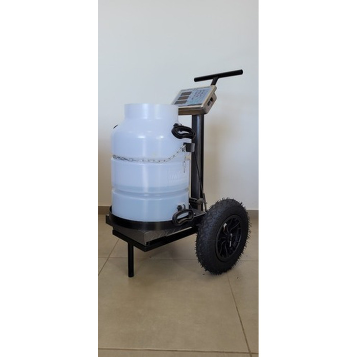 CARRINHO BALANÇA MEDIDOR DE LEITE