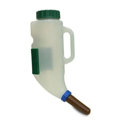 Mamadeira para Bezerros 2,5L com Suporte de Parede - Alimentação Segura e Prática