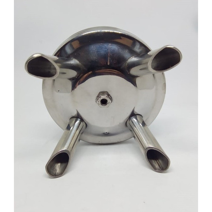 Base Do Coletor Prime 450ml Alta Vazao 16mm P/ Ordenhadeira