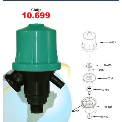 Pulsador Ordenha Simultaneo 4x0 Para Ordenhadeira