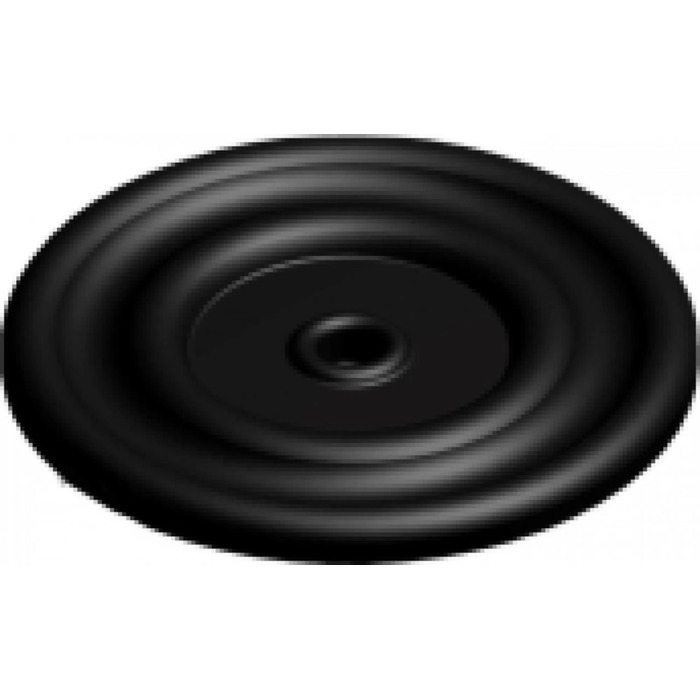 MEMBRANA PEQUENA DO PULSADOR DURA (PRETA)