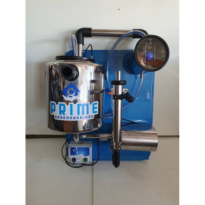 Unidade Final Ordenhadeira Canalizada Em Inox 50 Litros