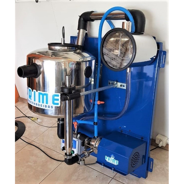Unidade Final Ordenhadeira Canalizada Em Inox 50 Litros