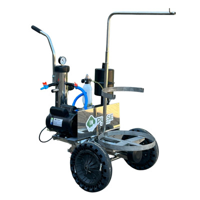 Ordenhadeira Móvel Inox In pulse Bv 300 com suporte de conjunto (140110)