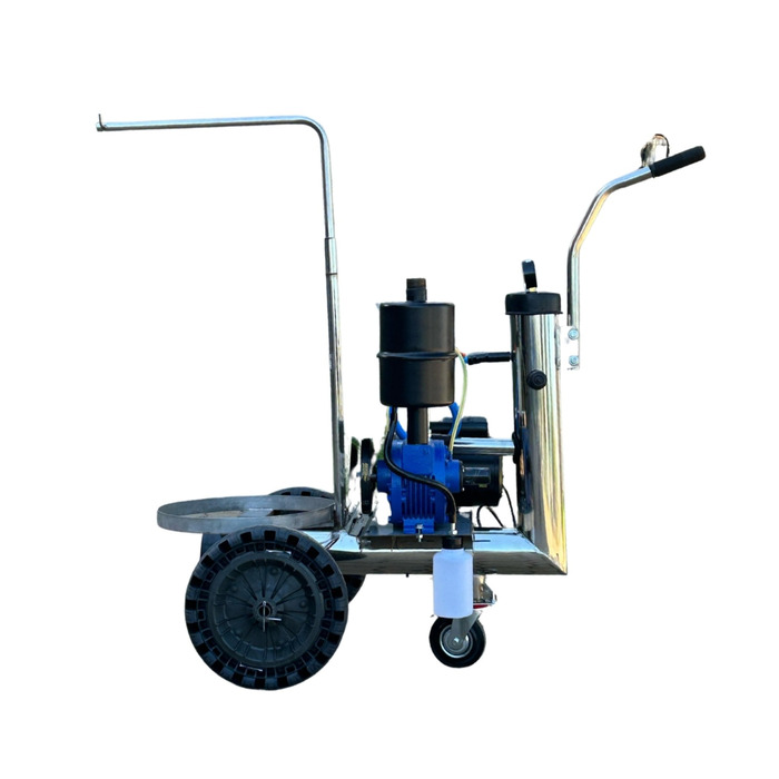 Ordenhadeira Móvel Inox In pulse Bv 450 com suporte de conjunto (140111)