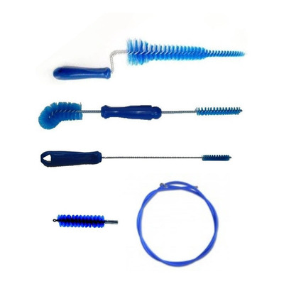 Kit Escovas Mangueira Do Leite E Ordenhadeira Escovas  - 5 peças