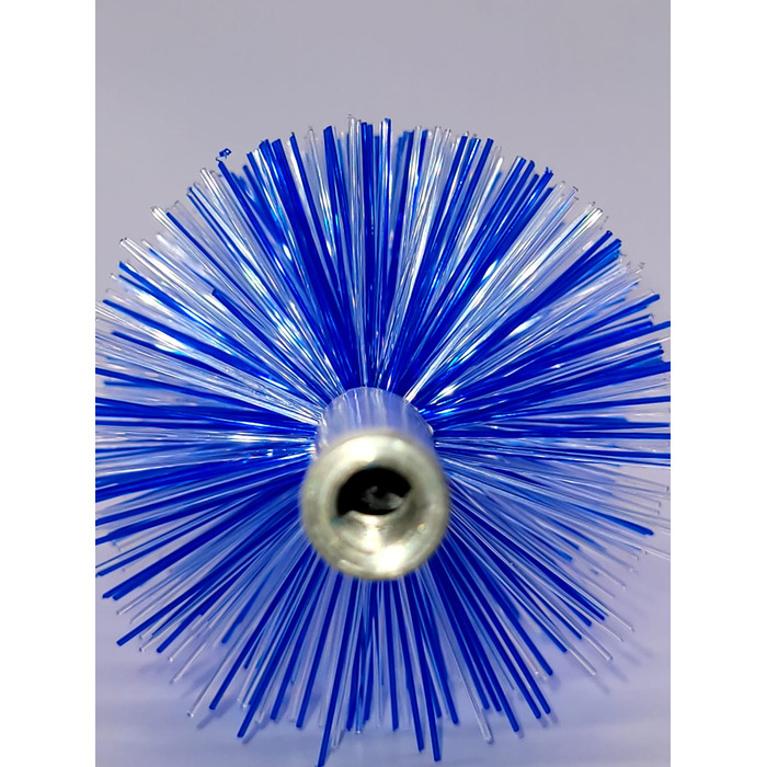 Escova Cilíndrica 2 polegadas Com Conexão Para Limpeza