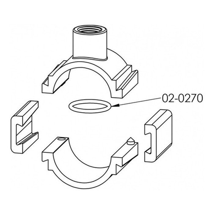 Pulsador Ordenha Gmz Com Adaptador E Abraçadeira Na Linha