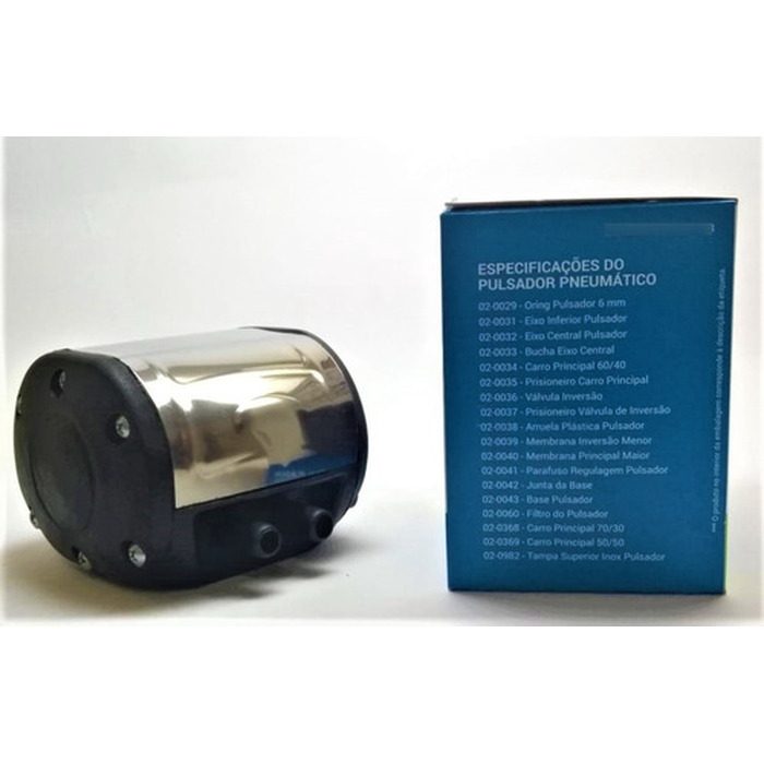 Pulsador Ordenha Gmz Com Adaptador E Abraçadeira Na Linha